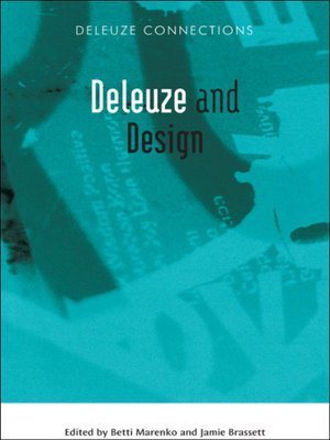 cover image of Deleuze and Design